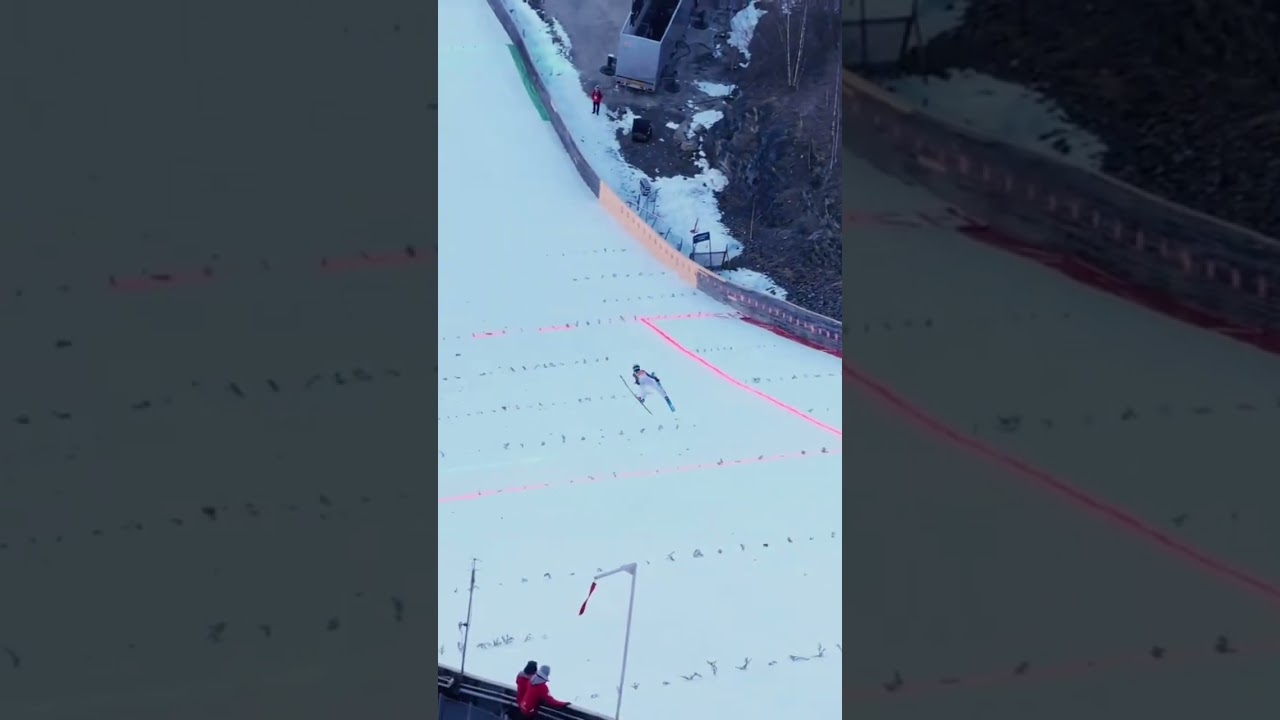 Longest Ski Jump Ever by a Woman – Record-Breaking Flight! ⛷️🔥 