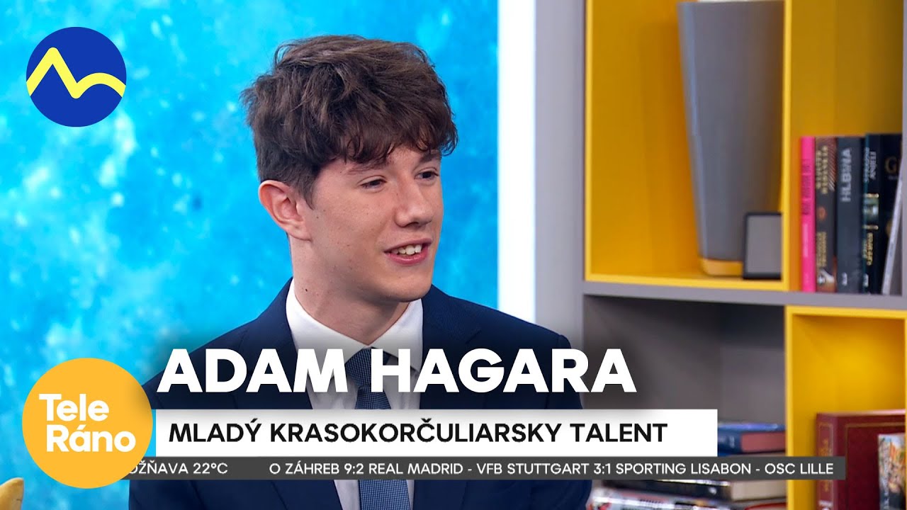Adam Hagara - mladý krasokorčuliar zbiera medaile | Teleráno