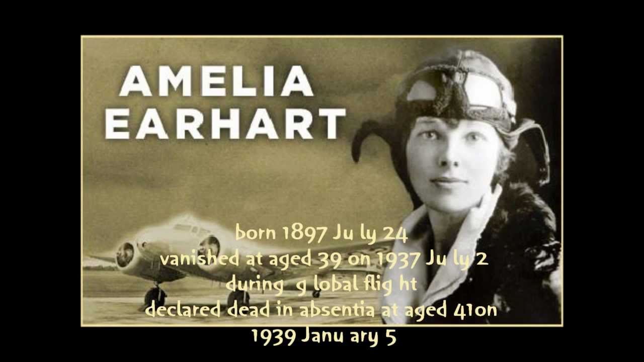 Amelia Earhart - American Aviatrix Pioneer
