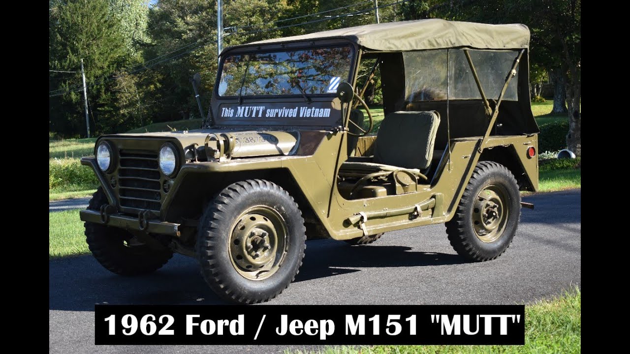 1962 Ford/Jeep M151 MUTT