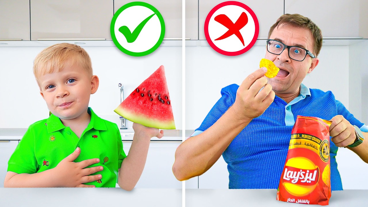 Apprendre les bonnes habitudes en s'amusant 🍎🥦 | Compilation pour enfants