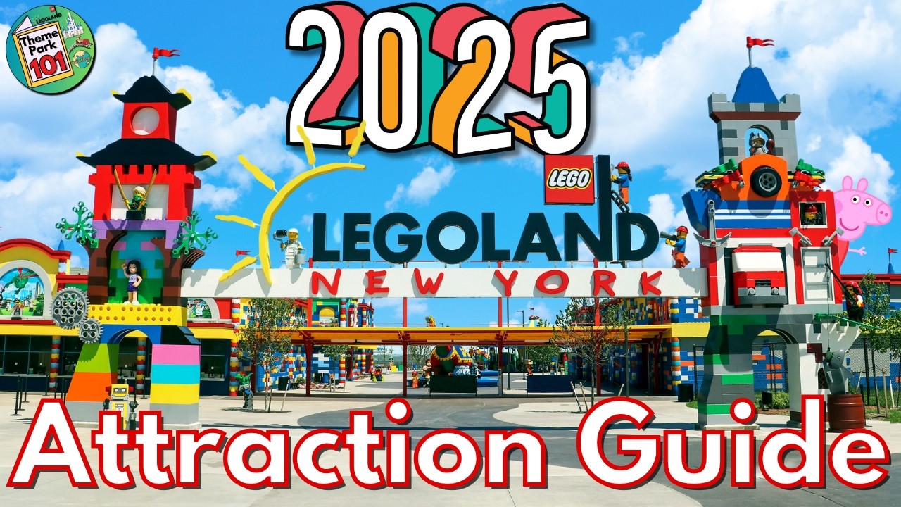 LEGOLAND New York RIDES & ATTRACTIONS - 2025 - Гошен, Нью-Йорк