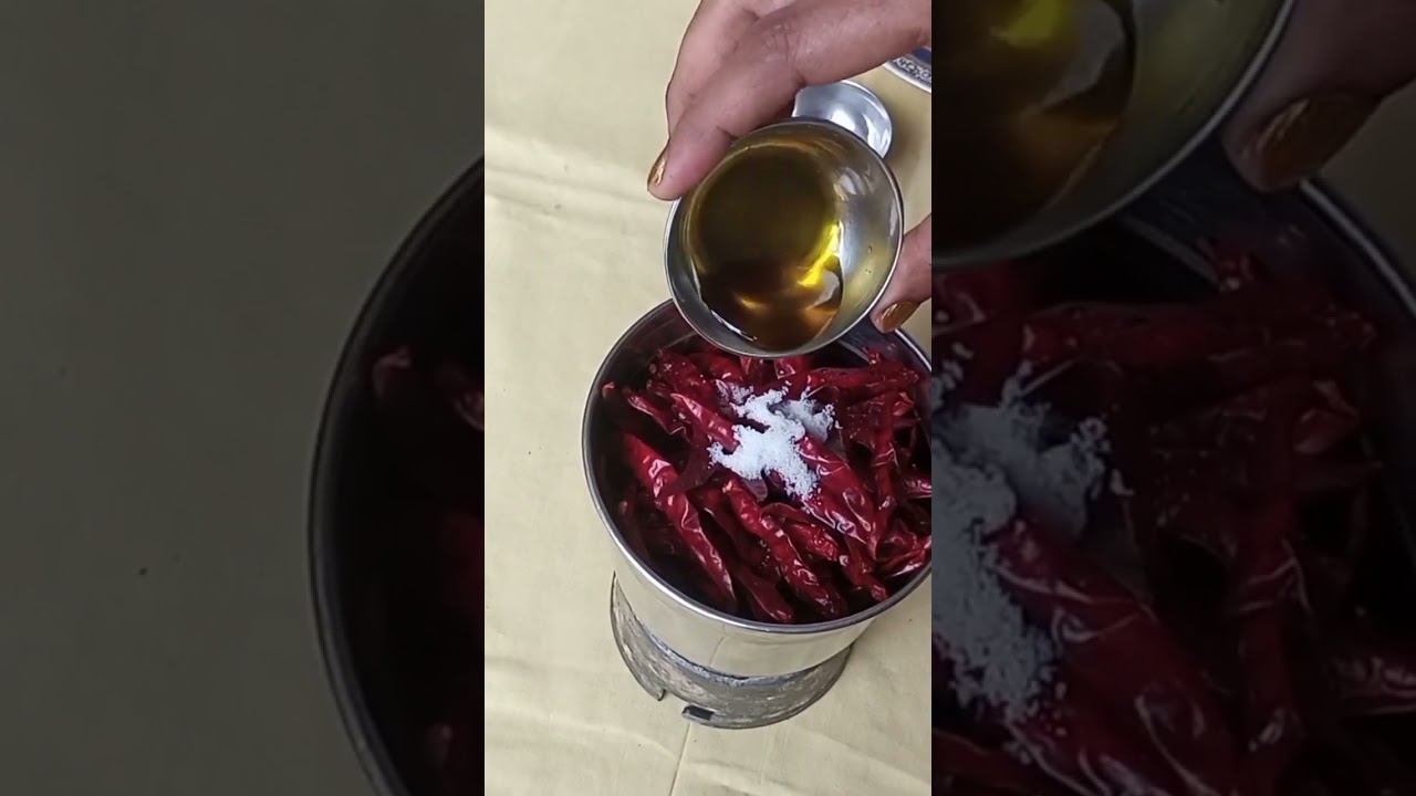 tips and tricks for making mirchi powder #mirchipowder #recipe