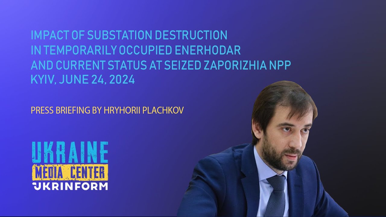 The consequences of the destruction of the substation in the temporarily occupied Energodar