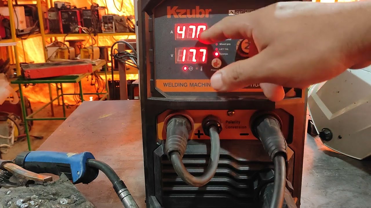 kzubr 800  CO2 podešavanja