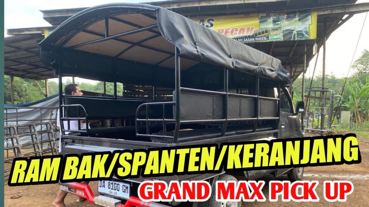 Grand Max Pick Up Modifikasi | Pasang Ram Bak Untuk Angkutan