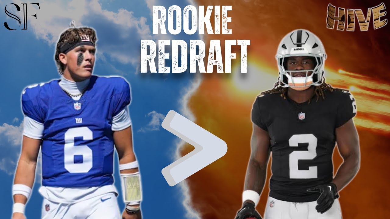 2025 Dynasty Rookie Redraft (SUPERFLEX) 🚀 Biggest Value Risers & Fallers Since Preseason
