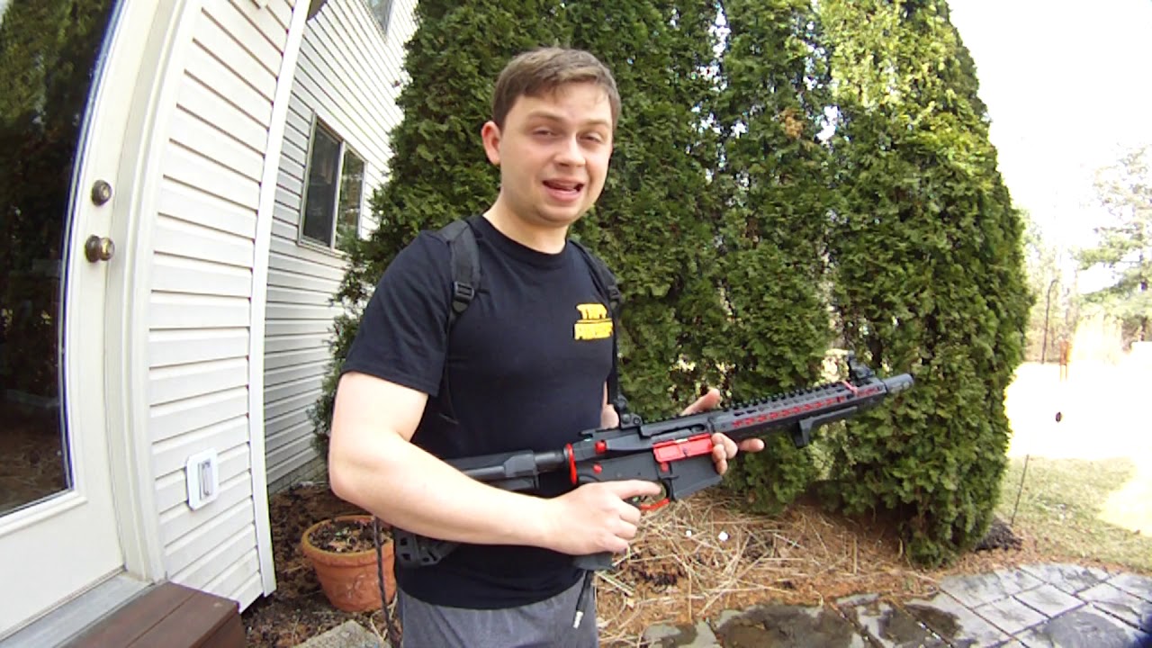 G&G SRXL with Valken V12 Overview and Shooting Test