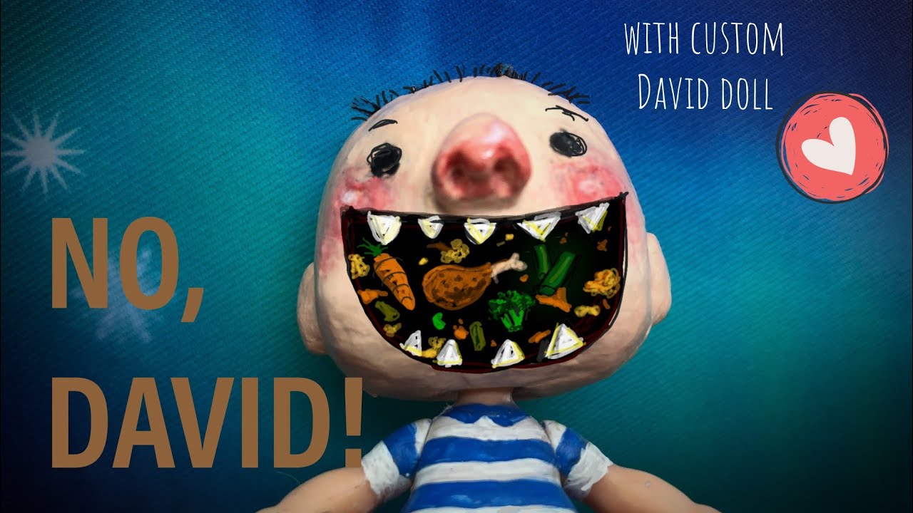 No, David! Read Aloud with custom LOL David doll