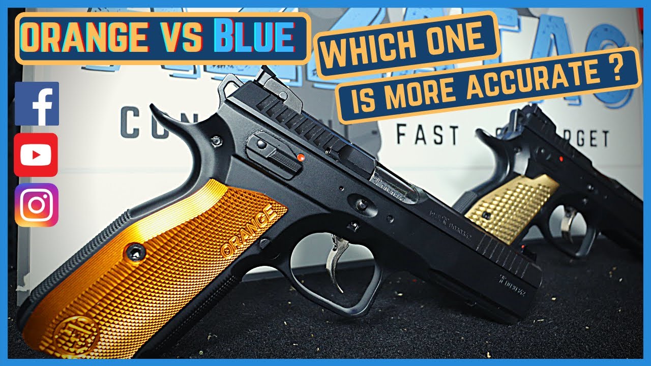 CZ Shadow 2 Orange vs Blue - Accuracy