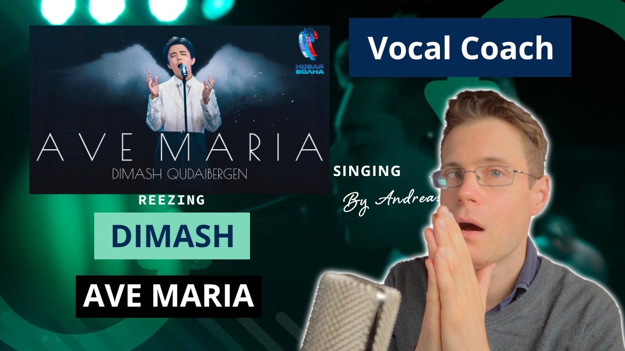 Is this Dimash's best performance so far? Vocal Coach Reacts to Dimash - Ave Maria
