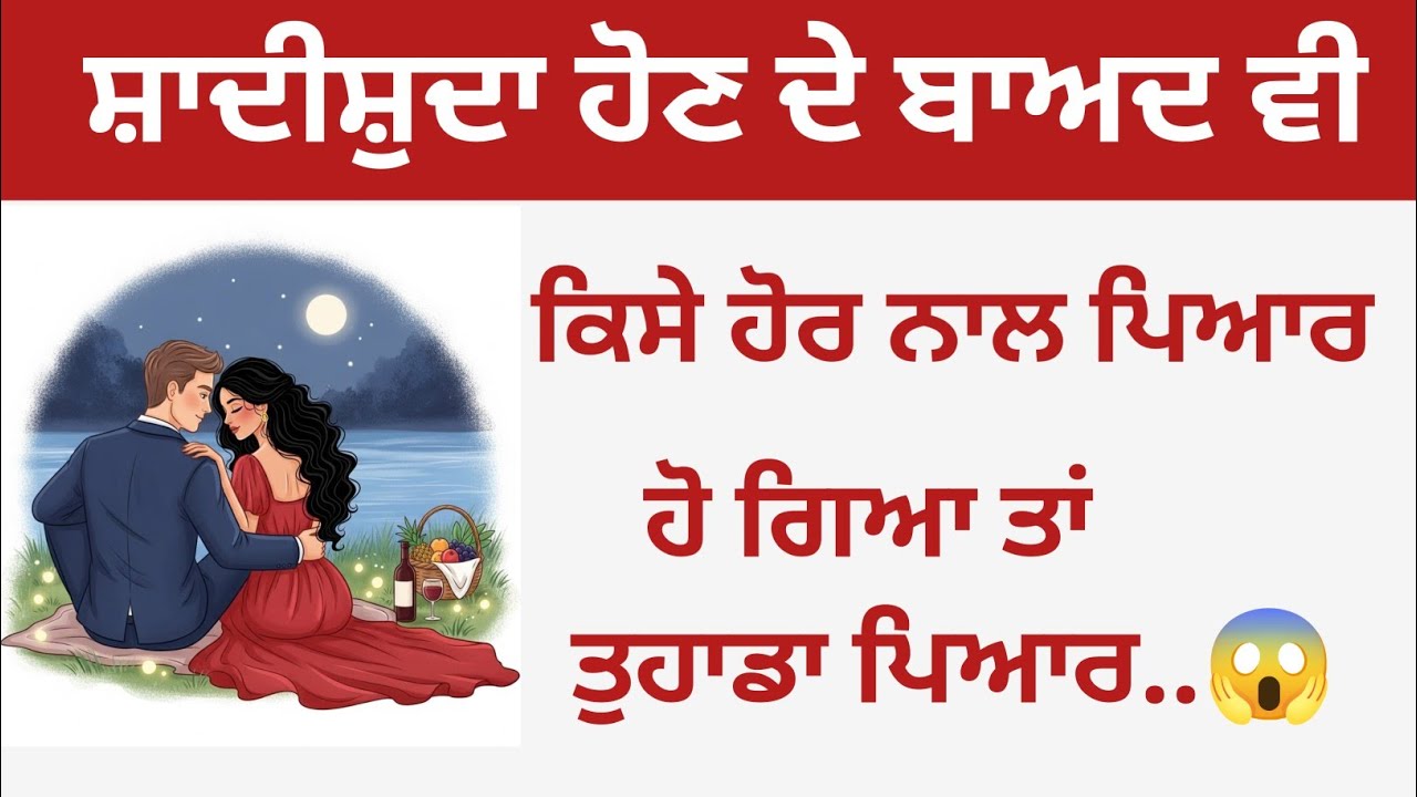 ਸ਼ਾਦੀਸ਼ੁਦਾ ਹੋਣ ਦੇ ਬਾਅਦ ਵੀ ਕਿਸੇ ਹੋਰ ਨਾਲ ਪਿਆਰ..😱 Gyan ki Baten Suvichar Motivation Bedtime Stories 