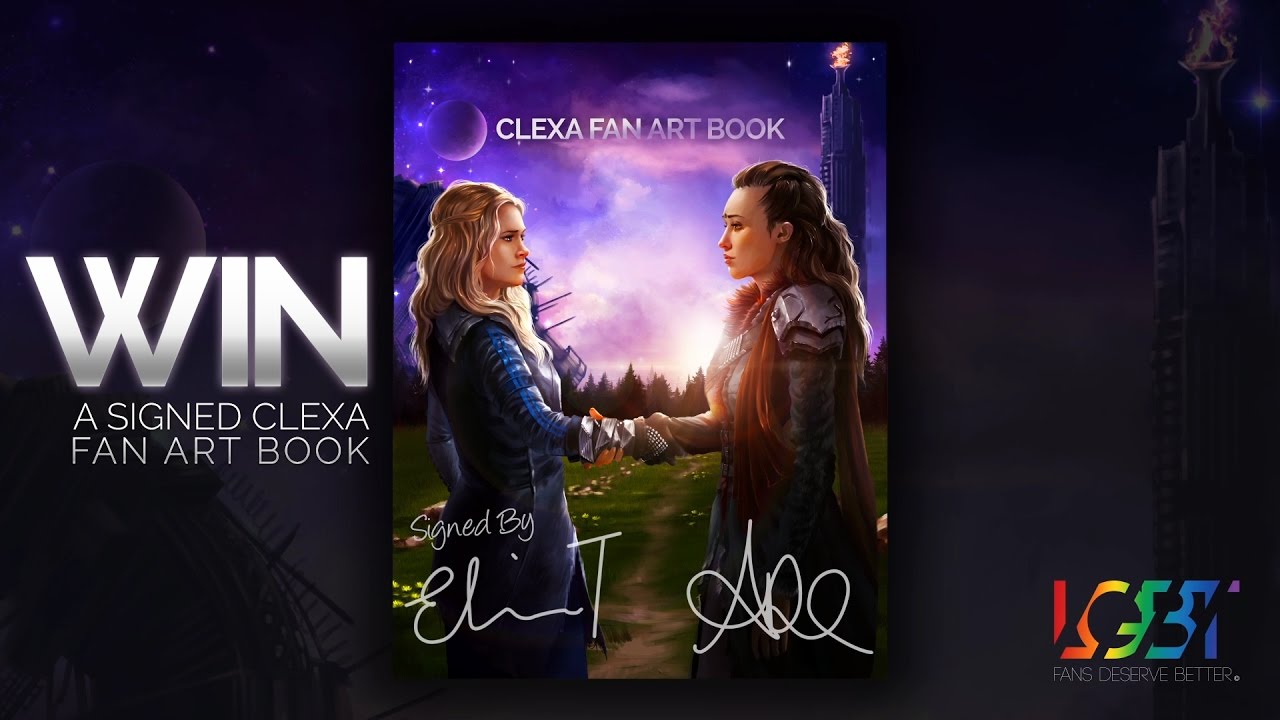 Clexa Fan Art Book Raffle Announcement