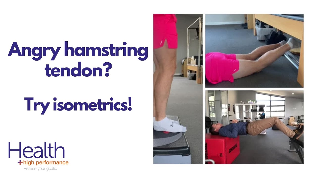 Angry hamstring tendon? Give these isometric exercises a go! | Melbourne Sports Chiro & Physio