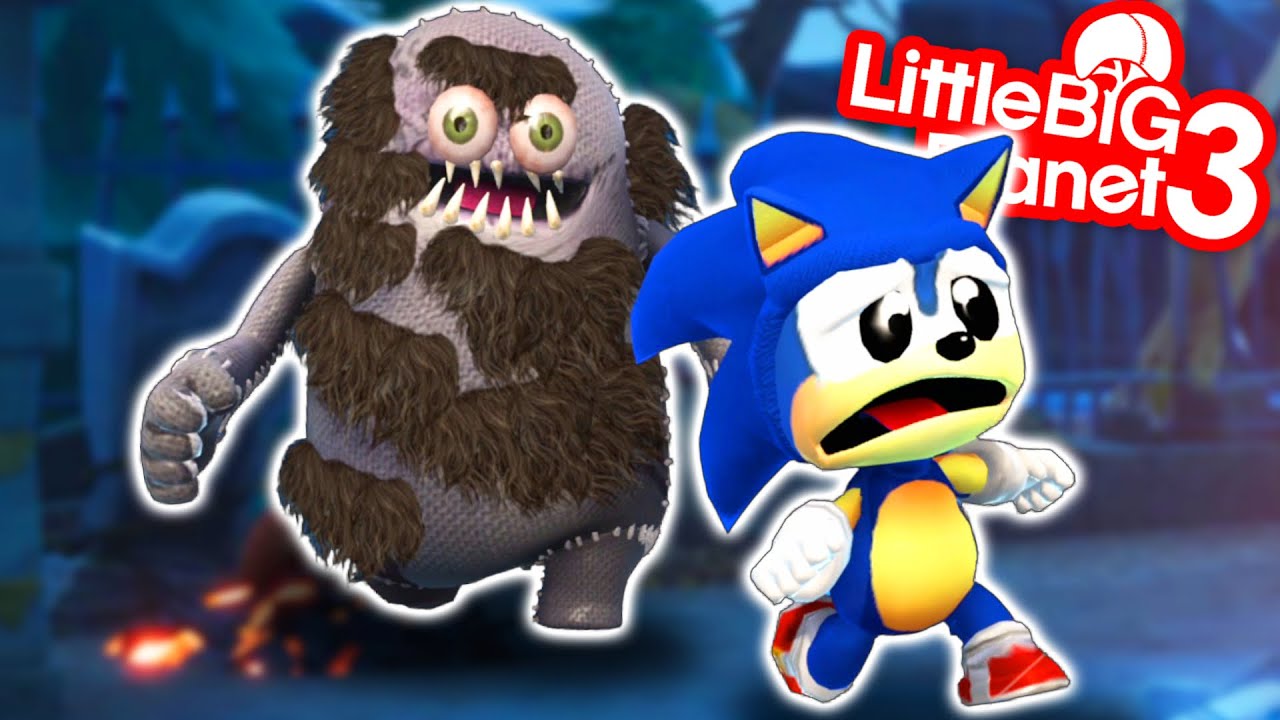 Experiments Gone Wrong With Sonic Part 1 - LittleBigPlanet 3 PS5 Gameplay