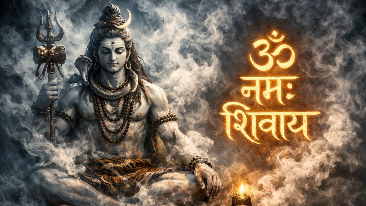 Om Namah Shivay chanting| meditation music| mantra to remove evil eye| powerful mantra|