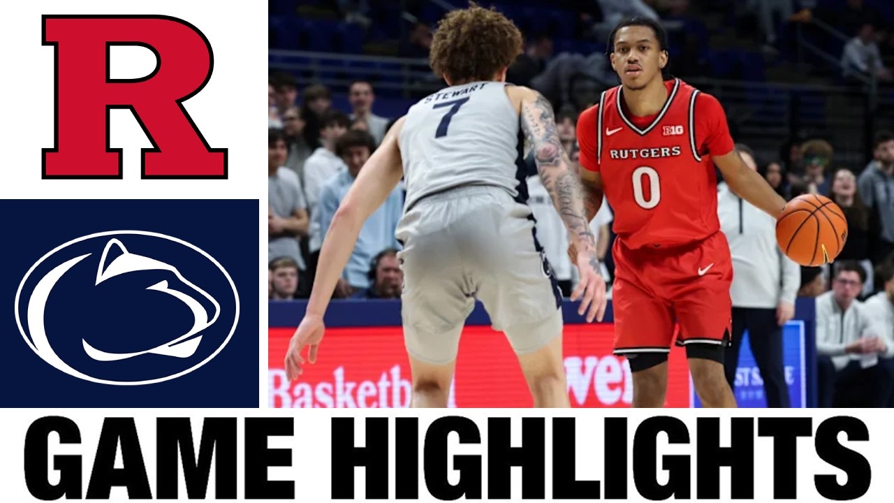 Penn State vs Rutgers Highlights | Men's Basketball | College Basketball 2026