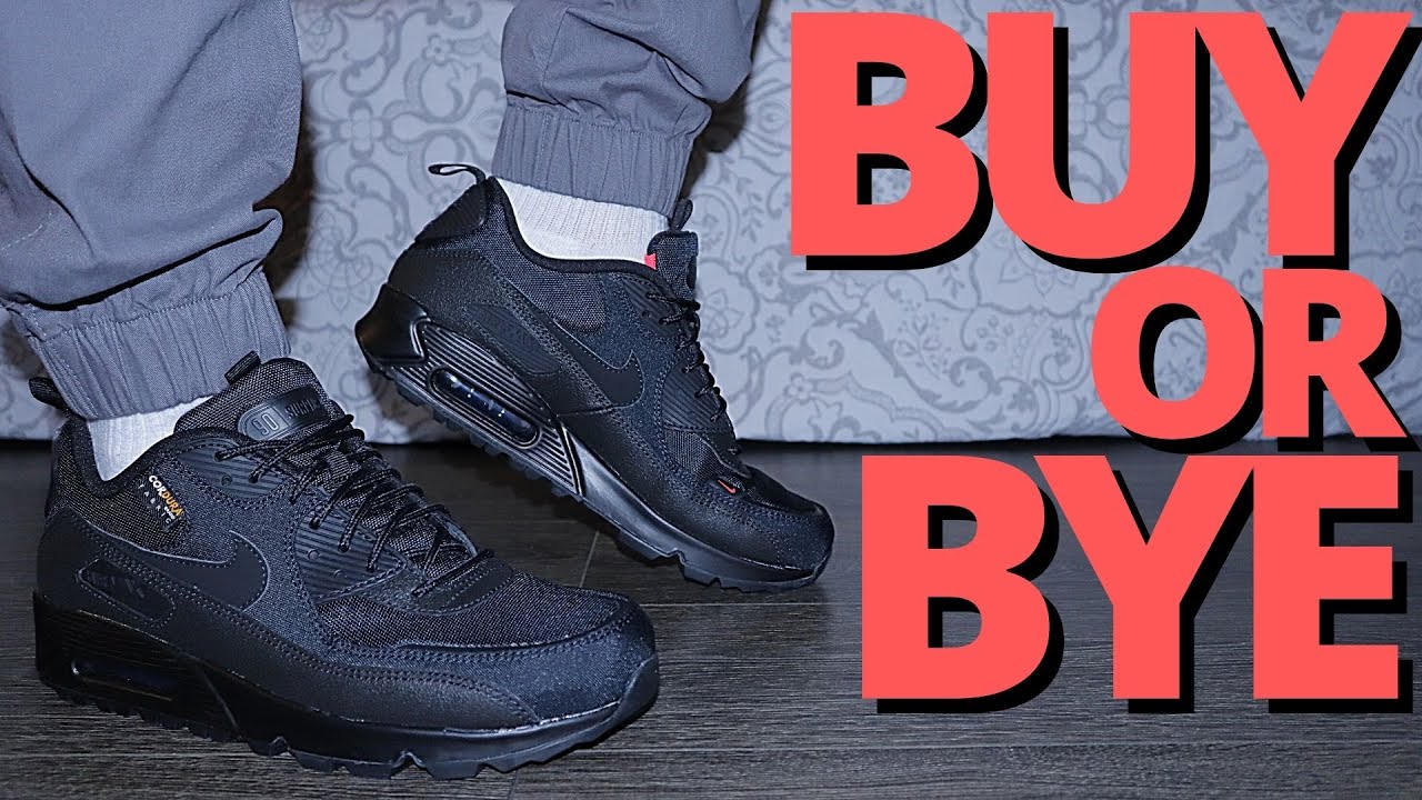 ВОДОНЕПРОНИЦАЕМОСТЬ? Обзор и тест на водонепроницаемость кроссовок Nike Air Max 90 «Surplus» On Foot