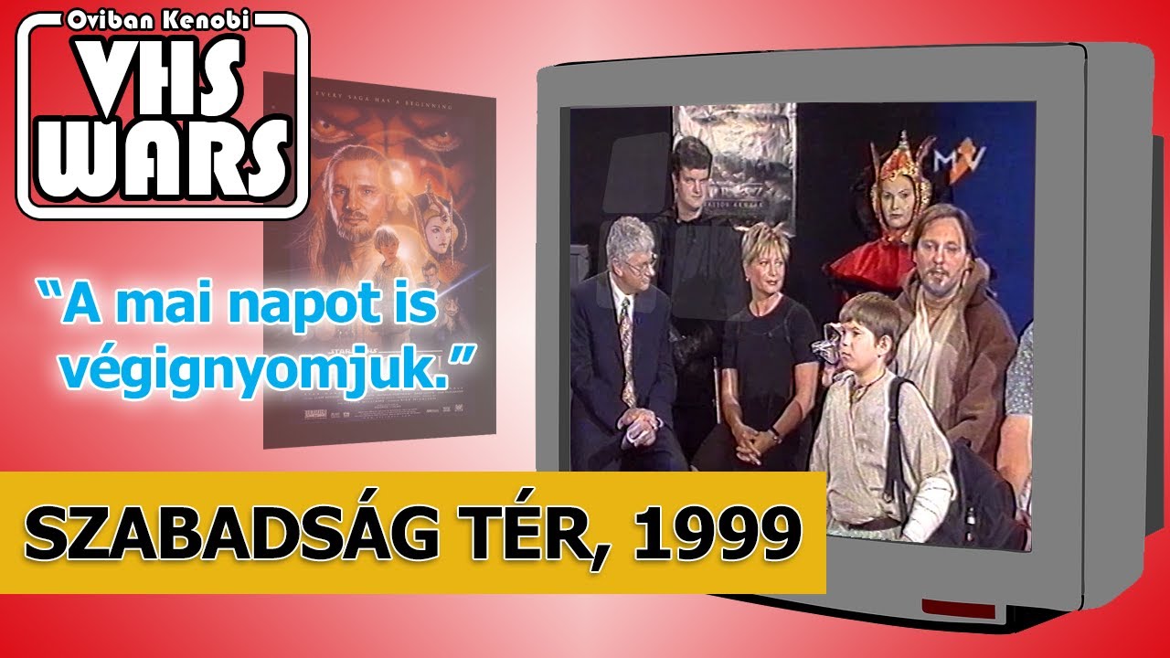 Albert Györgyi vs. álmos Star Wars-rajongók (MTV, 1999)