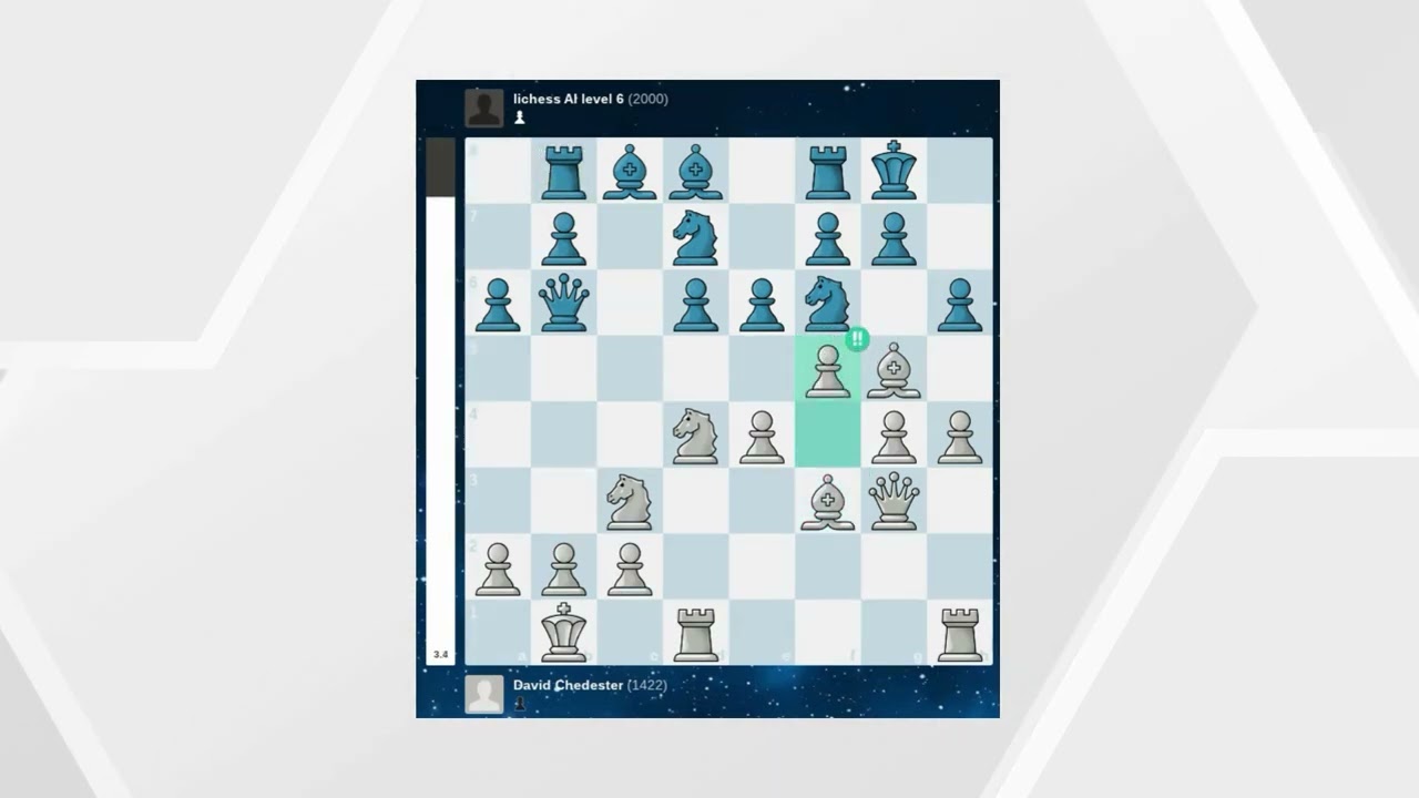 I just played a new Immortal Game. You won't believe this.