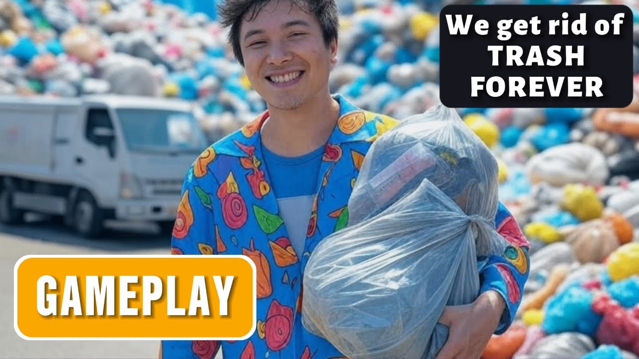 A SIMPLE GARBAGE SORTING GAME Gameplay | Full Game