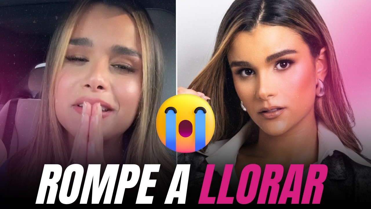 😭A Clarissa Molina se le aguan los ojos, el motivo no es para menos: 