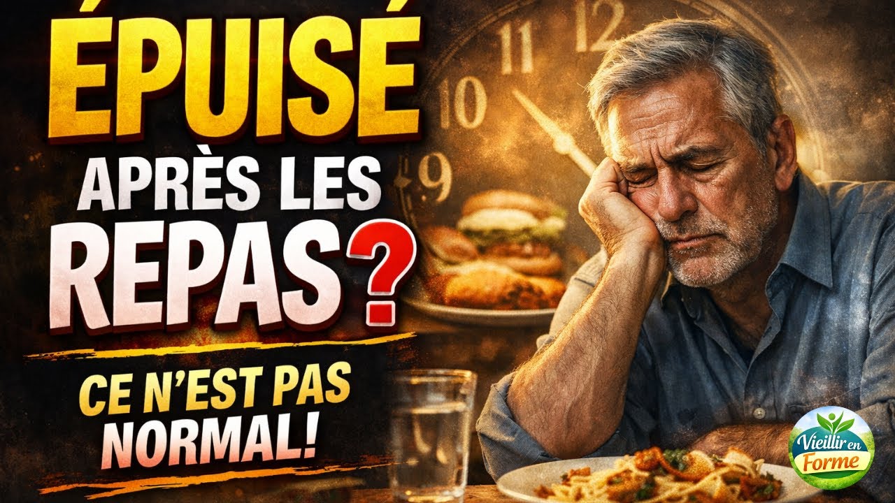 Épuisé après les repas ? Ce n'est pas normal !