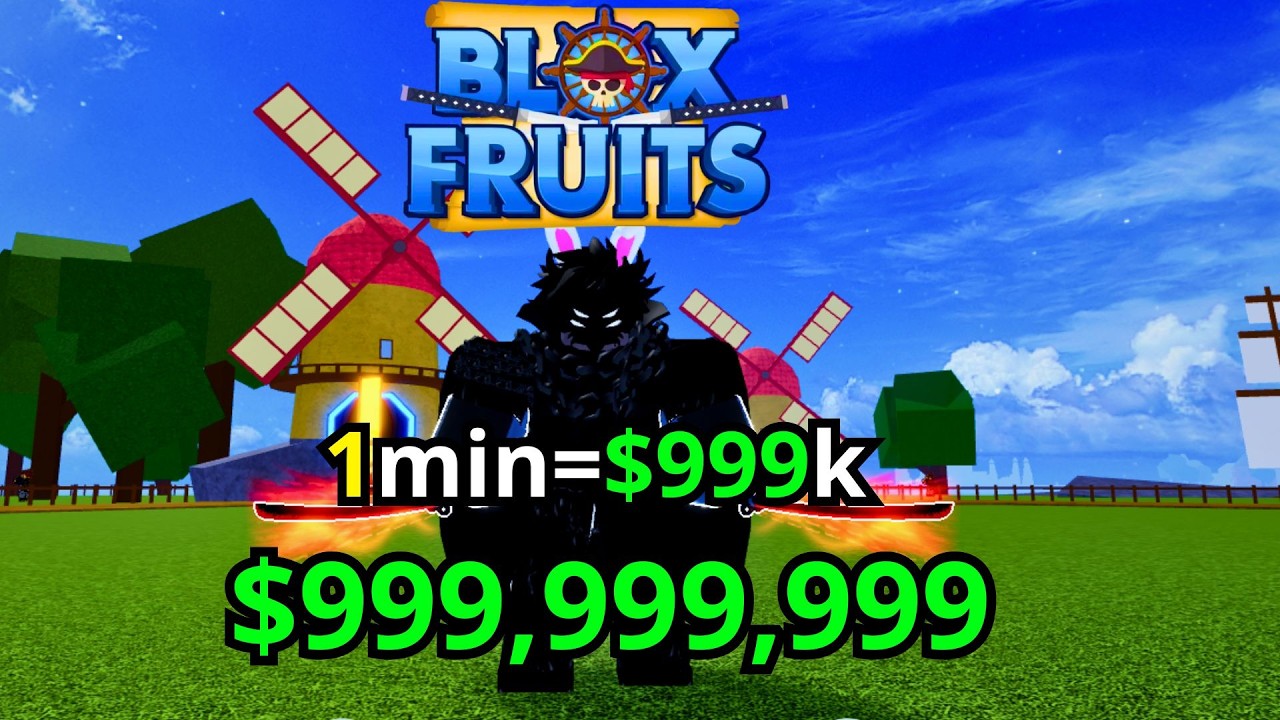 TODAS las FORMAS de OBTENER DINERO RAPIDO en Blox Fruits!!