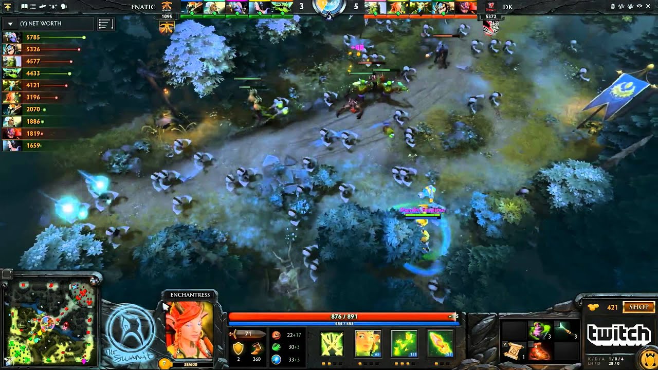 Fnatic vs DK (Summit LAN - Groups) [WooooW]