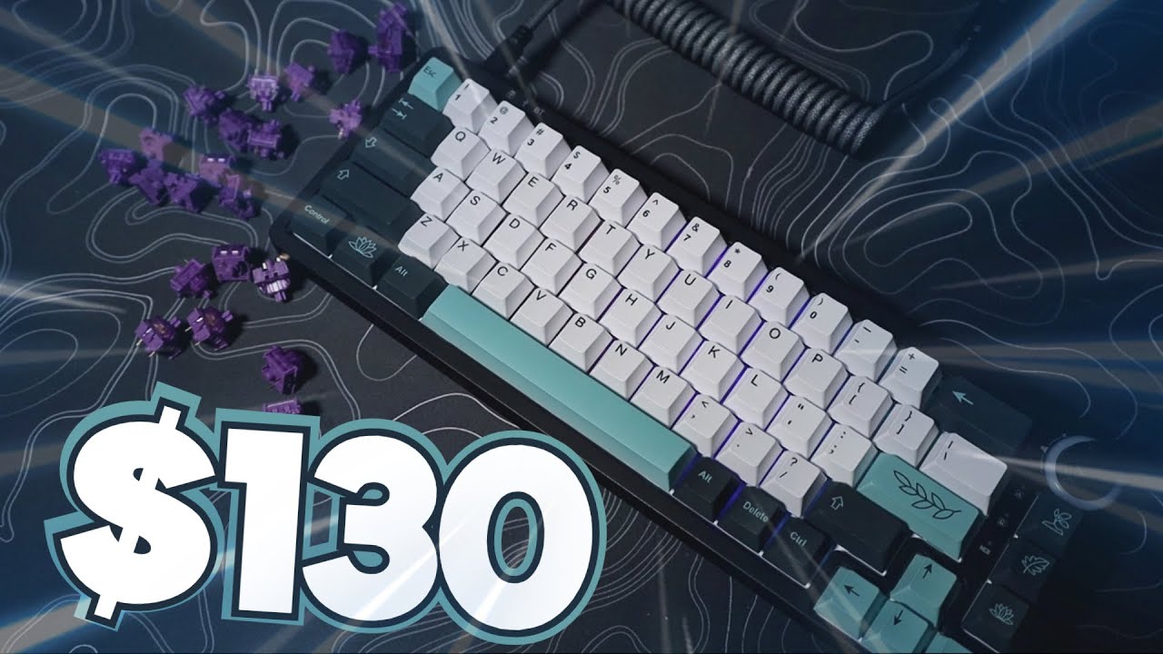 Build This Custom Keyboard for $130 Right Now! - GamaKay LK67 / Akko Lavender Switches
