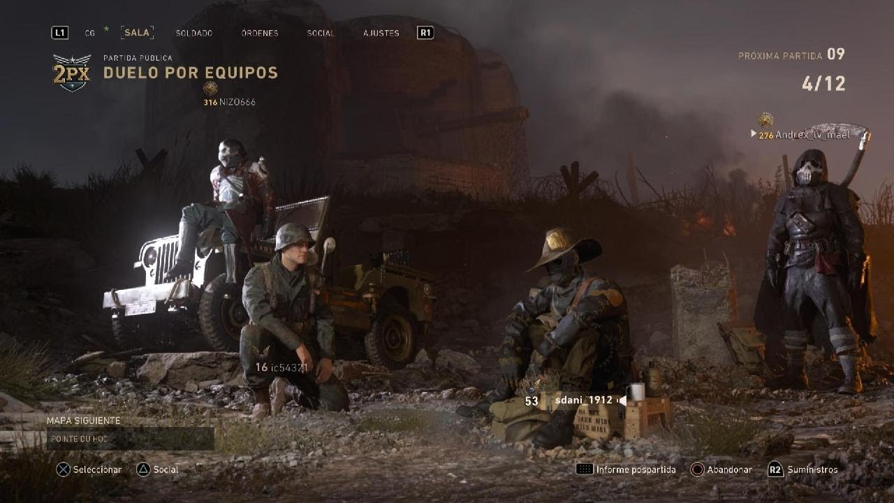 Call of Duty: WWII_2026 jugando con mi hermano p2 NIZO666