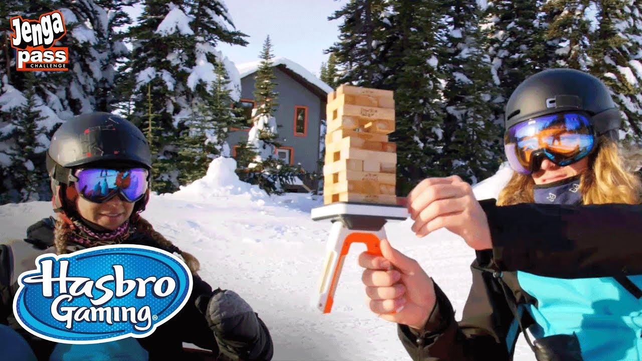 Hasbro Gaming Deutschland - &lsquo;Jenga Pass Challenge&lsquo; in Action
