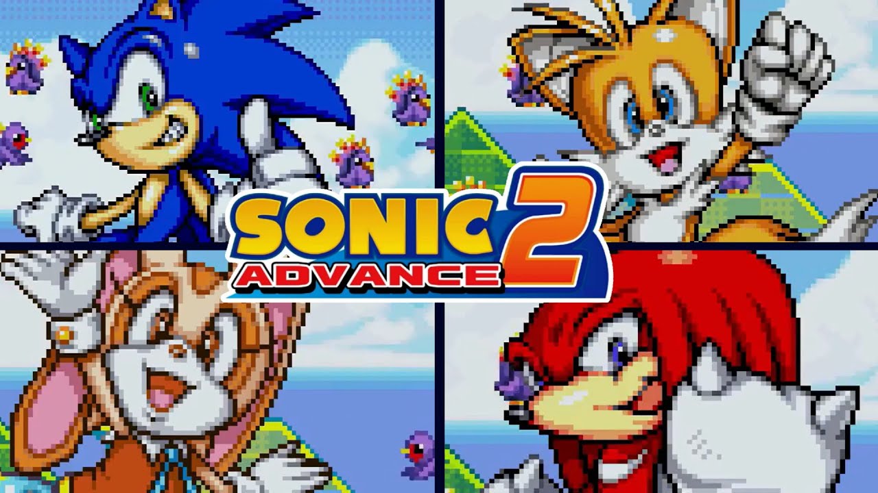 SONIC ADVANCE 2 - All Endings (All Characters)