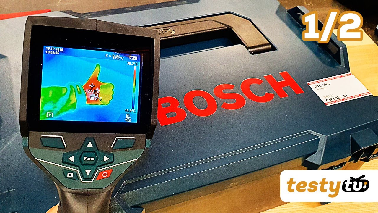 BOSCH: Kamera termowizyjna GTC 400 C Professional - 1/2 - teoria