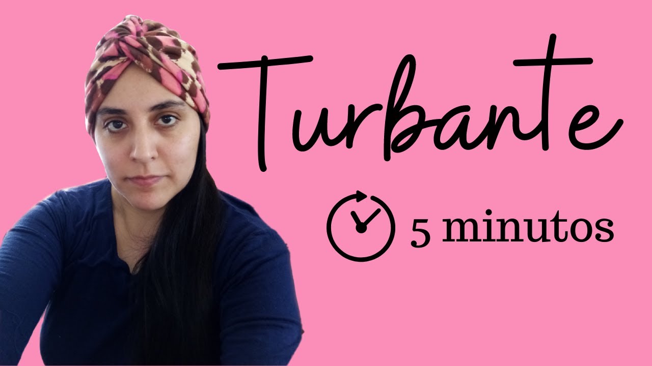 C&oacute;mo hacer un Turbante (F&aacute;cil y R&aacute;pido).Ideas para usar los retazos de tela.