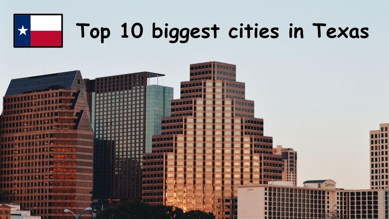 TOP 10 BIGGEST CITIES IN TEXAS 🇺🇸