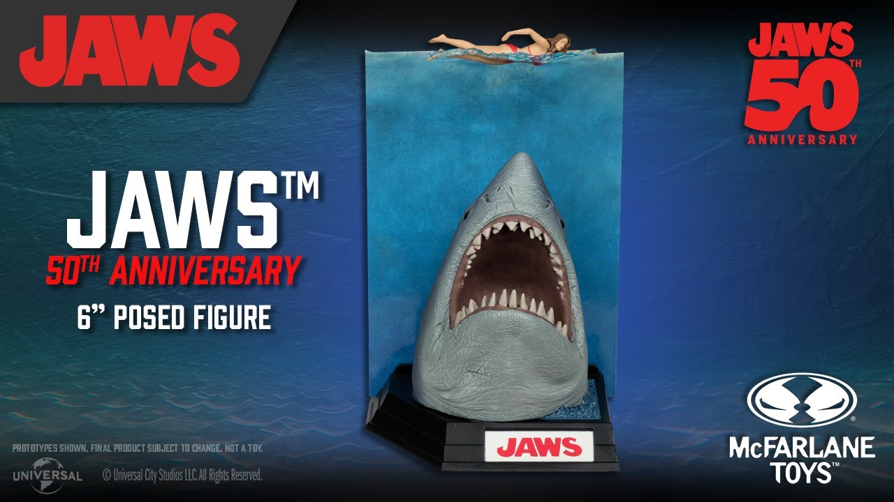 NEW Movie Maniacs&trade; Jaws&trade; (50th Anniversary&trade;) 6