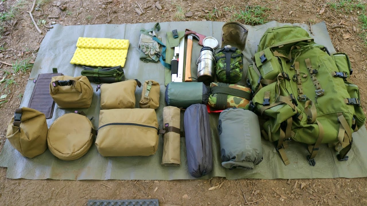 Karrimor SF Sabre 45 Litre + модульные подсумки David Friars