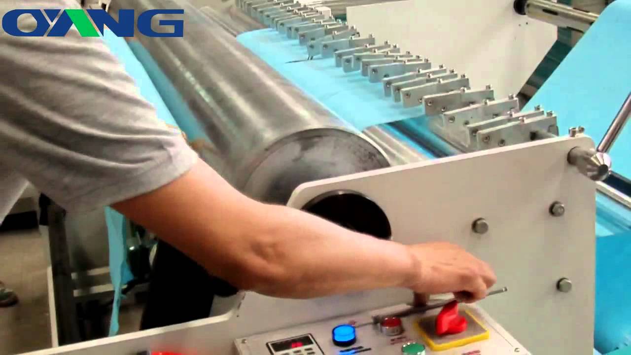 Install video for PP non woven slitting machine