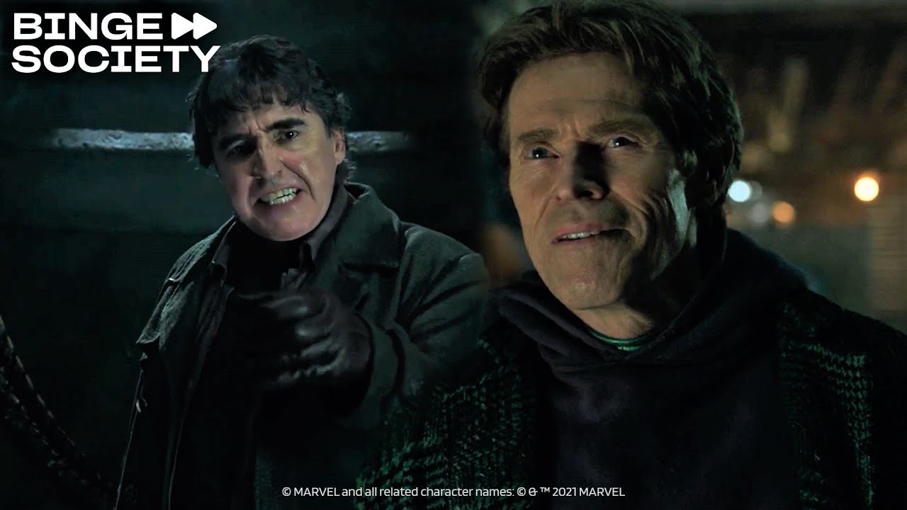 Retrouvailles entre le Bouffon Vert et Doc Oc - Spider-Man: No Way Home (2021)