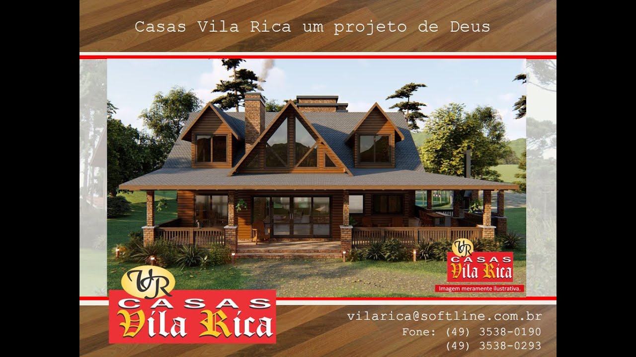 Projeto2358(Rio dos Cedros - SC) - Casa 334,60m²