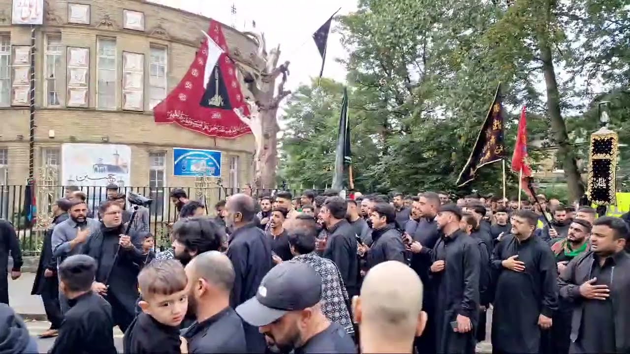 Live: 2022 Imam Hussain Chehlum. Anjuman E Haideria Bradford
