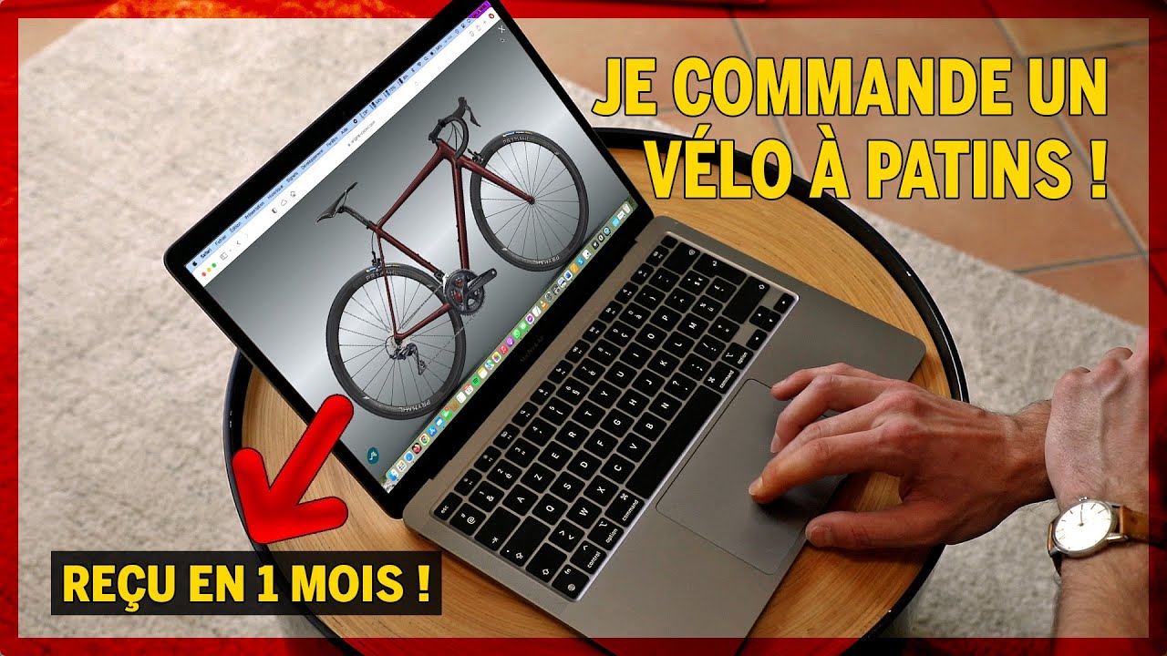 Je commande un vélo à patins !