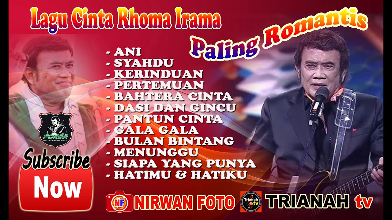 Lagu TOP RHOMA IRAMA  Paling Romantis#terbaru#populer#2023