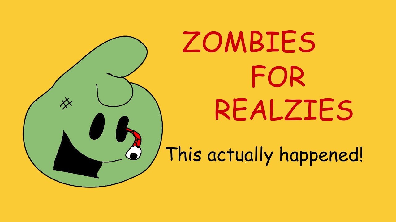 Examples of Real Zombies.  Today I learned about the zombie apocalypse.