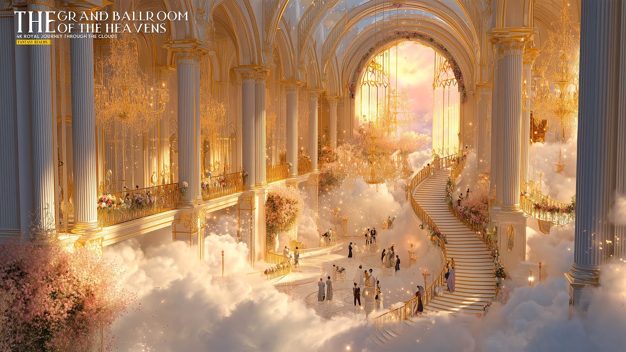 The Grand Ballroom of the Heavens | A Royal Journey Through the Clouds