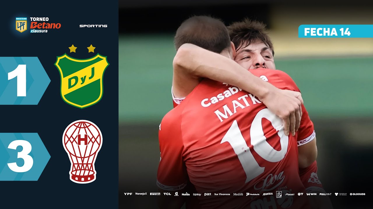 DEFENSA Y JUSTICIA 1 - 3 HURAC&Aacute;N | Resumen del partido | #TorneoBetano Clausura 2025