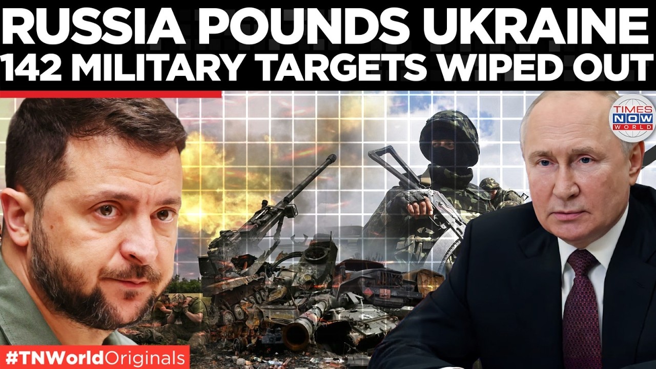 AIR DEFENCE FURY: 1138 Ukrainian Drones Destroyed In Russian Air Defence Blitz | Times Now World
