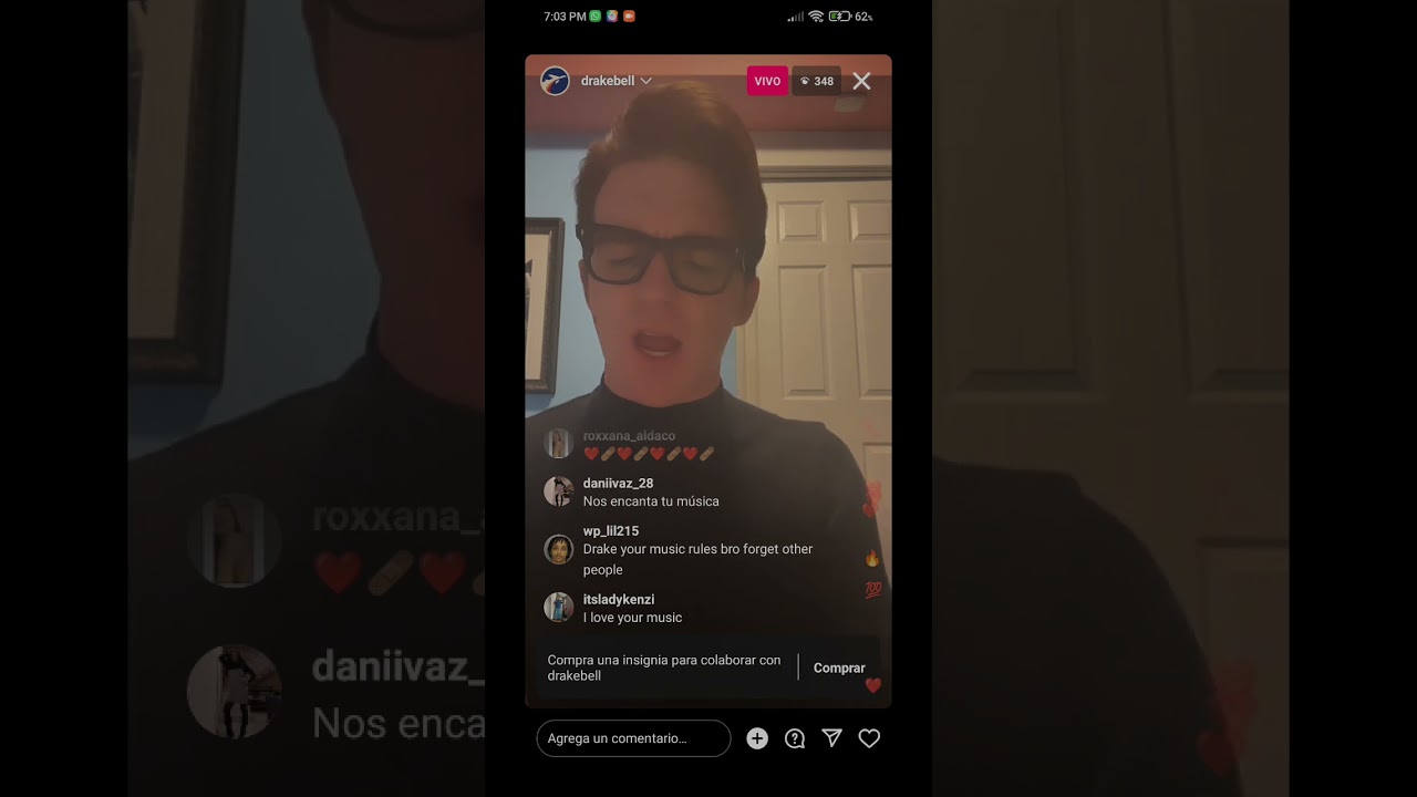 DRAKE BELL - LIVE INSTAGRAM 29/01/2023 :(