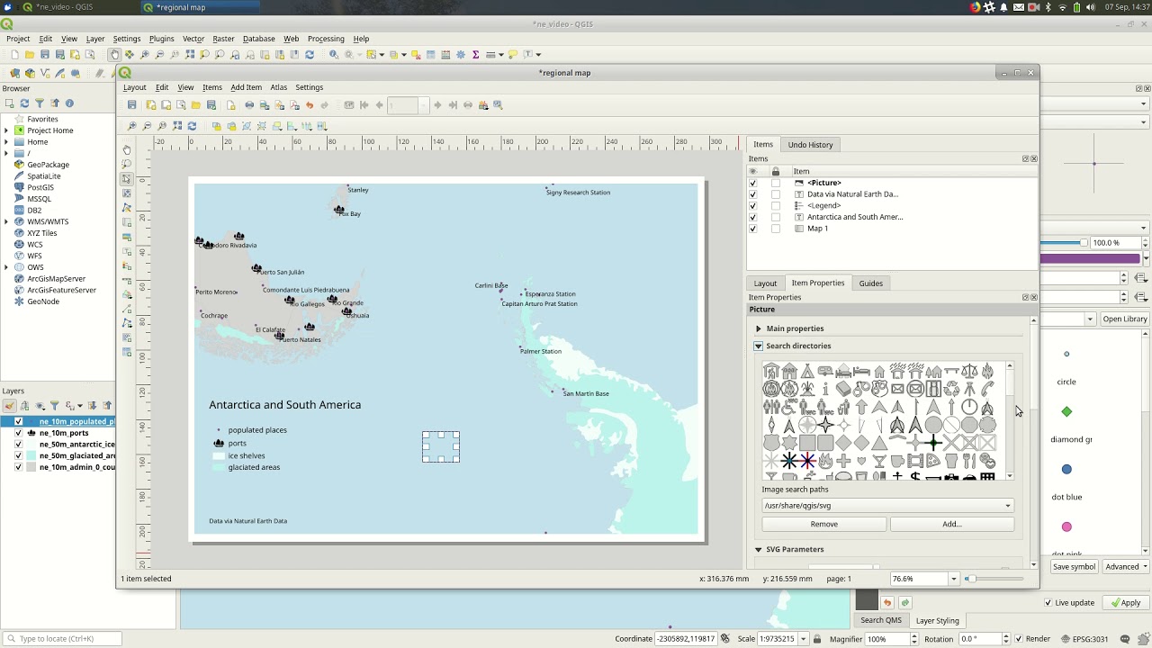 QGIS 3 Print Layouts